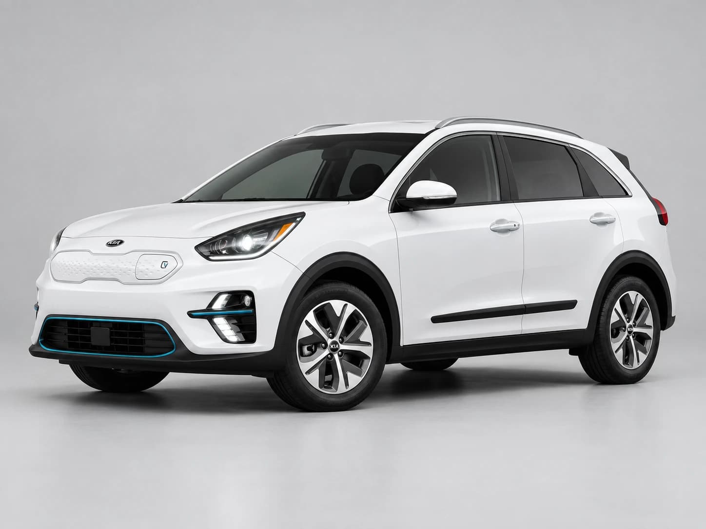 White Kia Niro EV